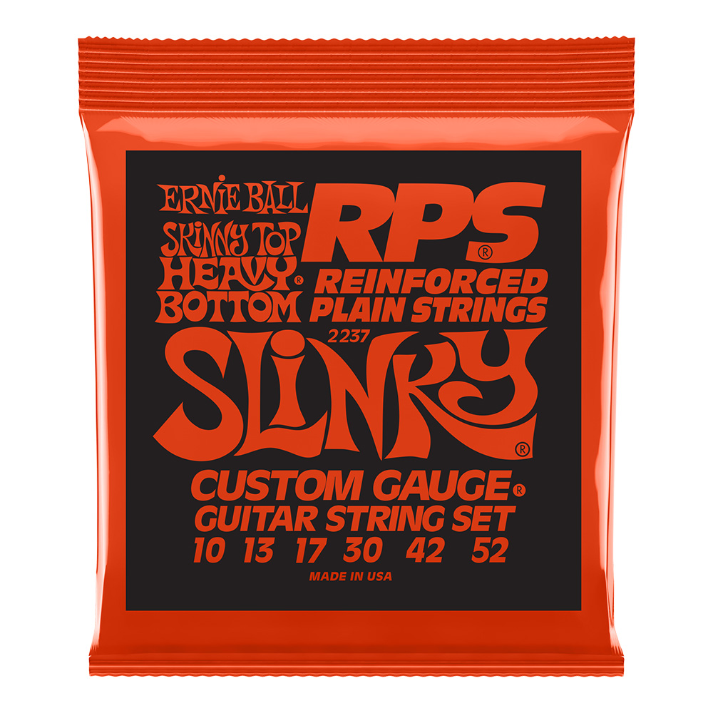 ERNIE BALL <br>#2237 Skinny Top Heavy Bottom RPS Nickel Wound Electric Guitar Strings 10-52