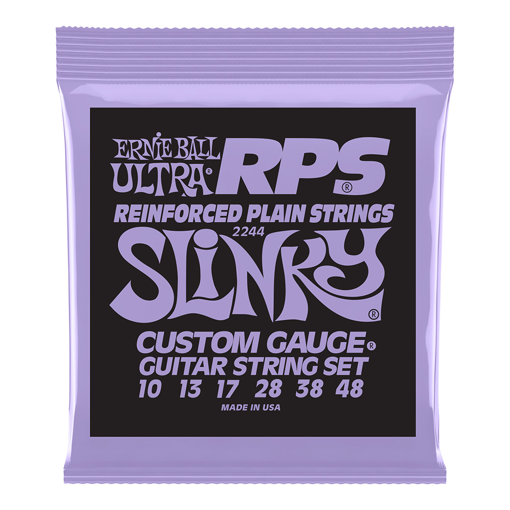 ERNIE BALL <br>#2244 Ultra Slinky RPS Nickel Wound Electric Guitar Strings 10-48