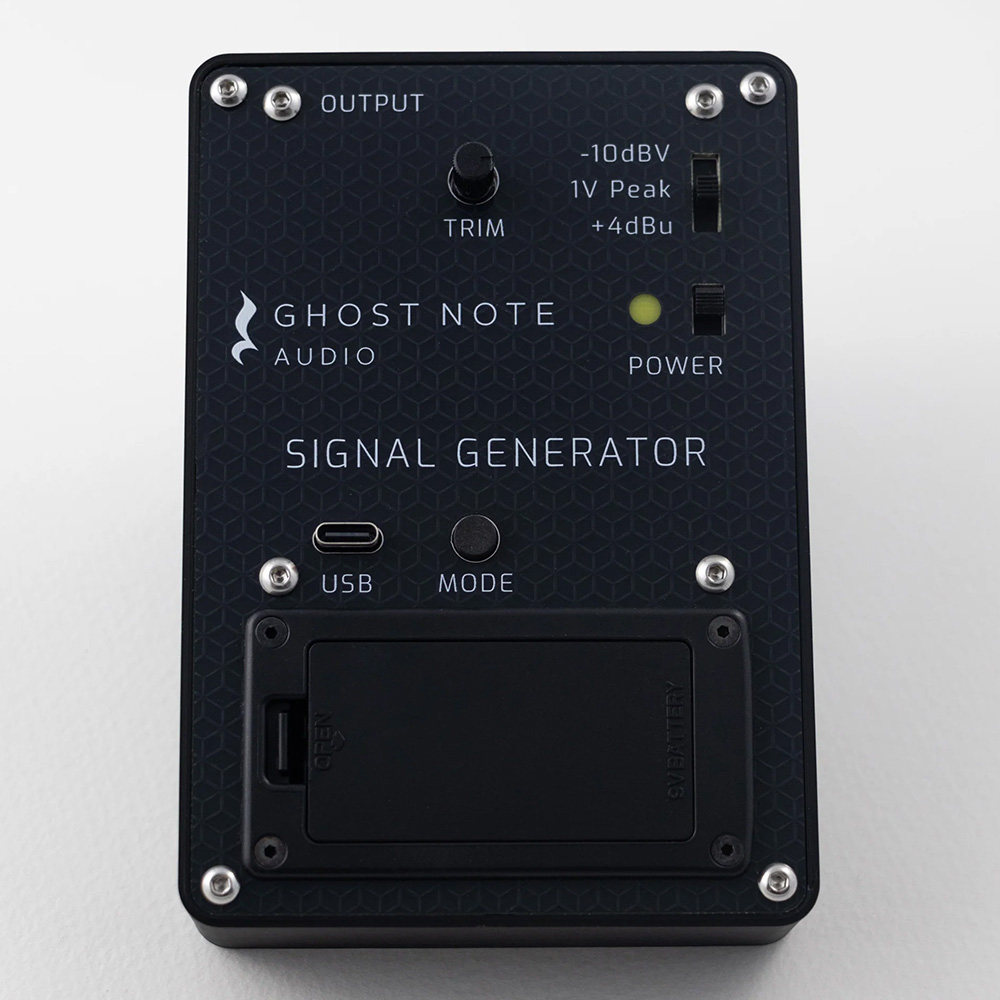 GHOST NOTE AUDIO <br>Signal Genelator