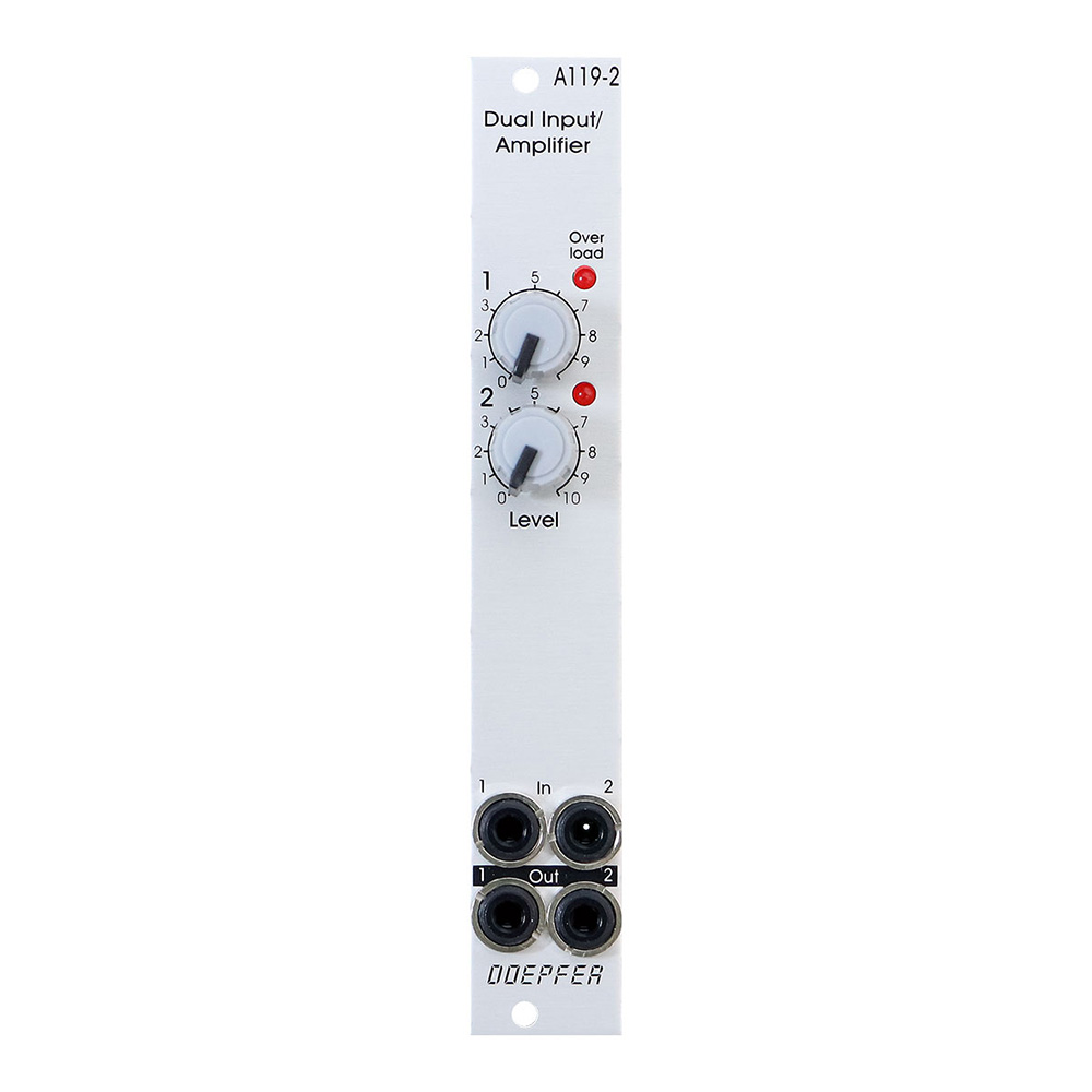 Doepfer <br>A-119-2 Dual External Input / Amplifier