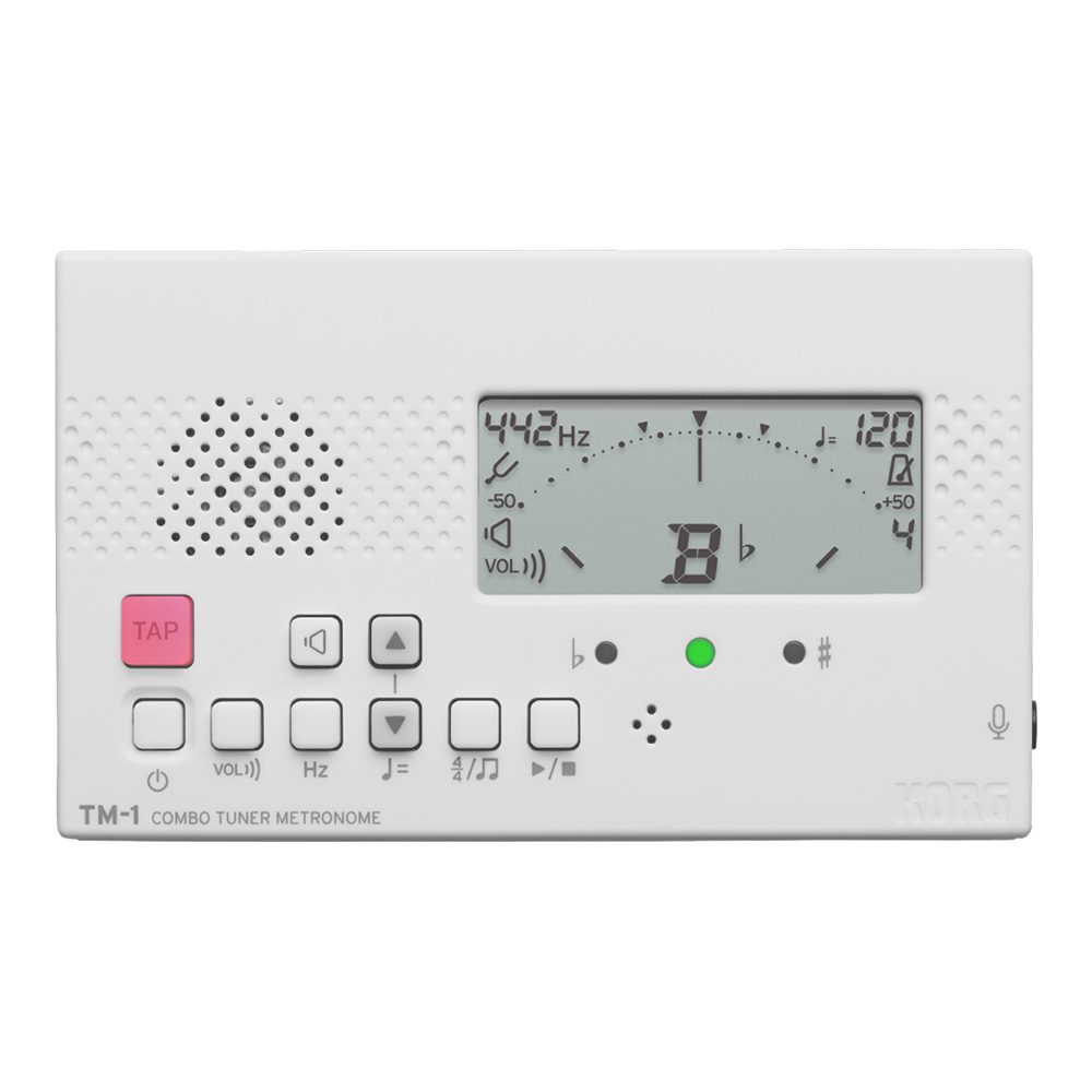KORG <br>KORG <br>TM-1 WH [COMBO TUNER METRONOME]