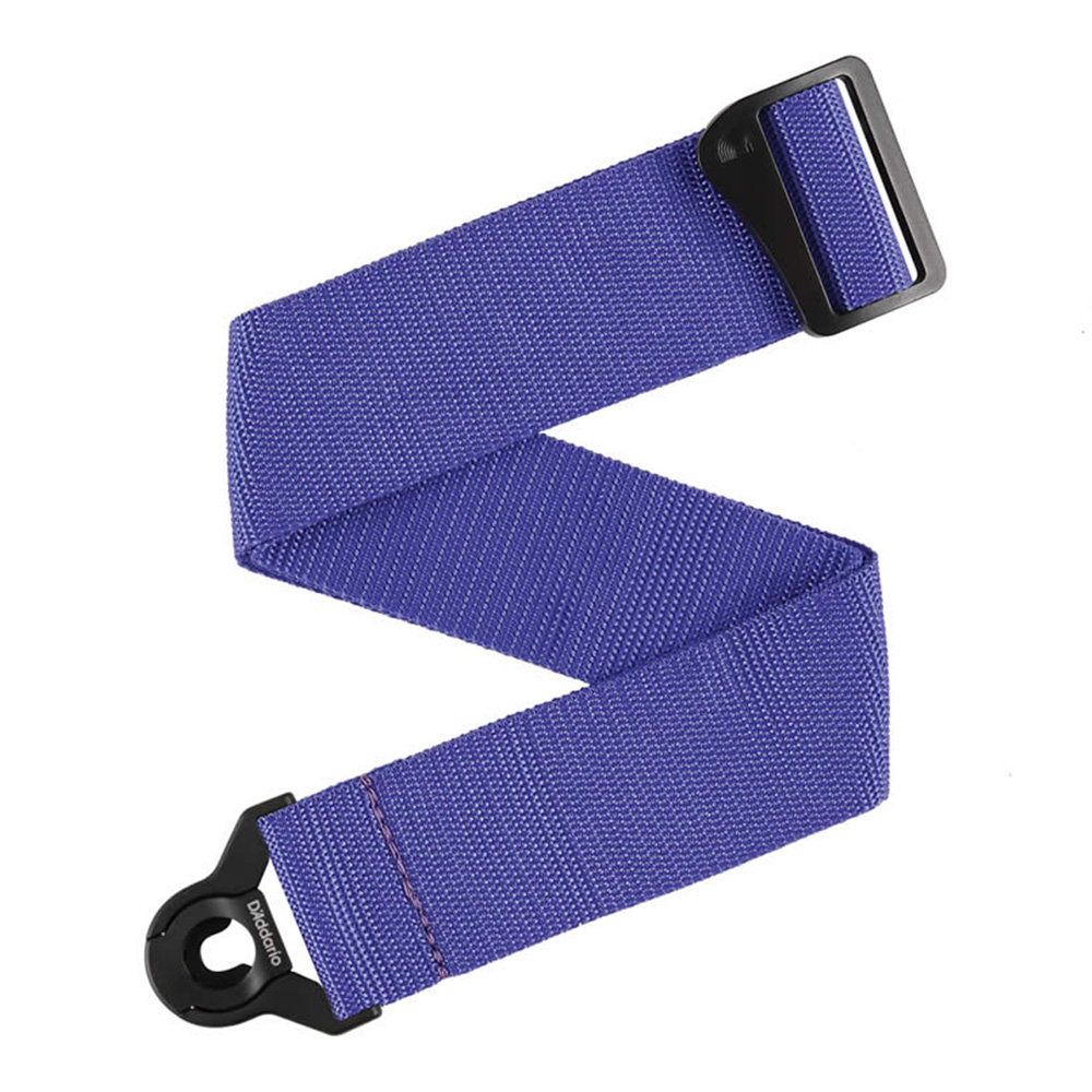 D'Addario <br>Auto Lock Polypro Guitar Strap - Purple [PWSAL403]