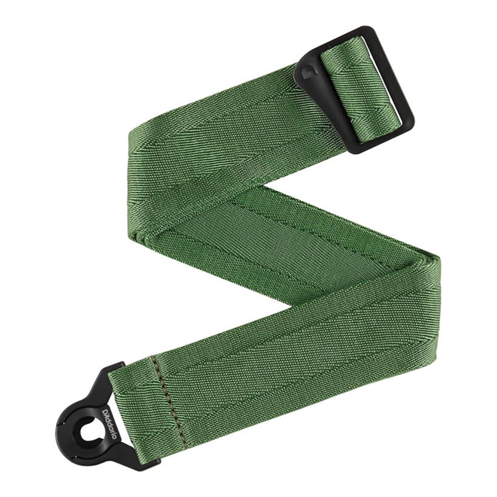 D'Addario <br>Auto Lock Nylon Guitar Strap - Verdant [50BAL20]