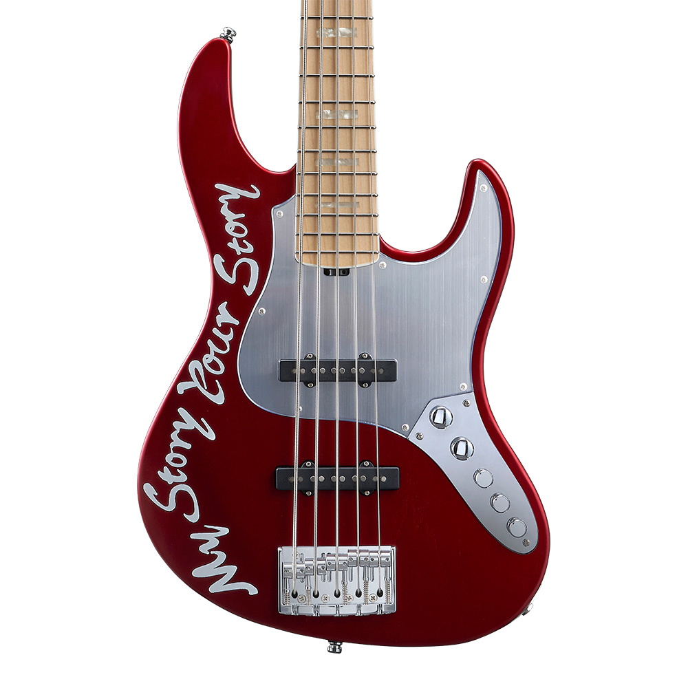 ESP <br>AMAZE-AS-5 MEI Custom Metallic Red Satin [MEI Signature Model]