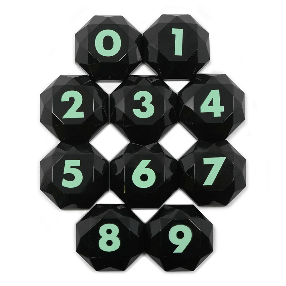 One Control <br>Octagon Footswitch Hat Numbers