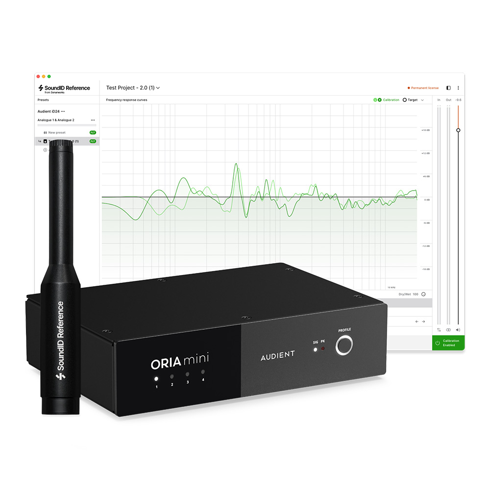 AUDIENT <br>ORIA Mini + SoundID Reference �R���v���[�g�o���h�� [OM-SIR-COM]