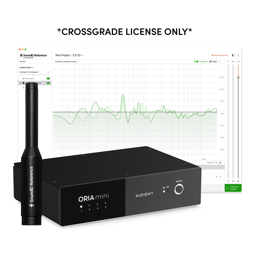 AUDIENT <br>ORIA Mini + SoundID Reference �A�h�I���o���h�� [OM-SIR-ADD]