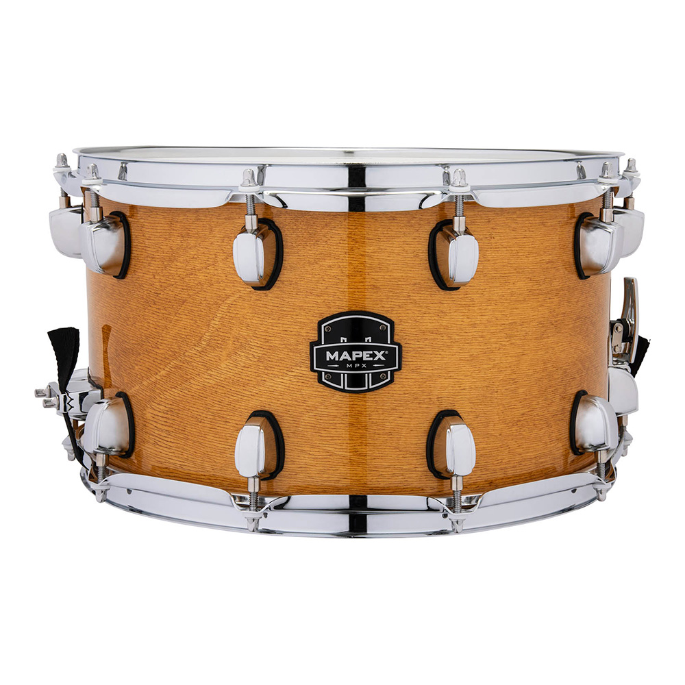 MAPEX <br>MPX SERIES DEEP WOOD SNARE DRUM 14" x 8" (GLOSS NATURAL) [MPNMP4800CNL]