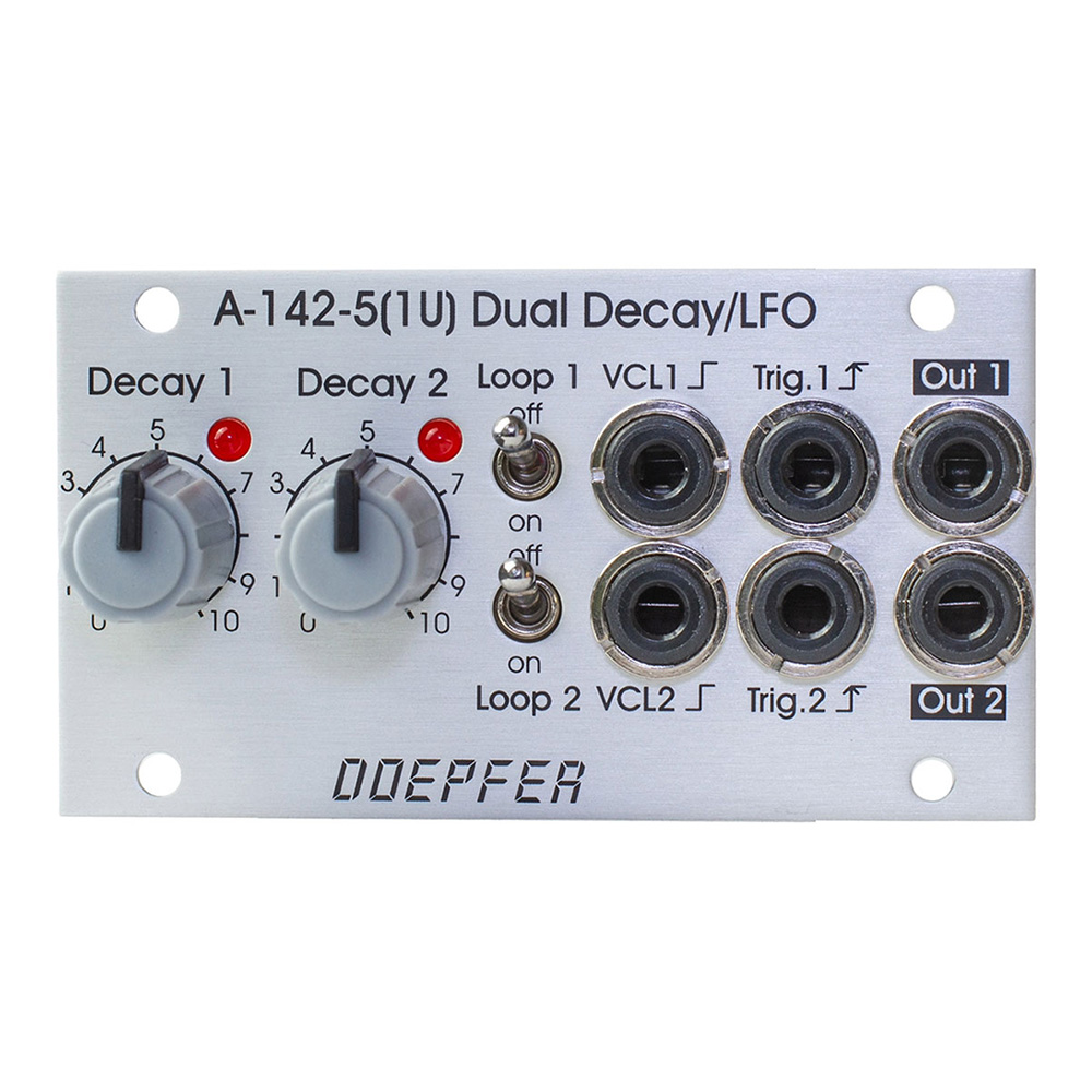 Doepfer <br>A-142-5 (1U) Dual Decay/LFO
