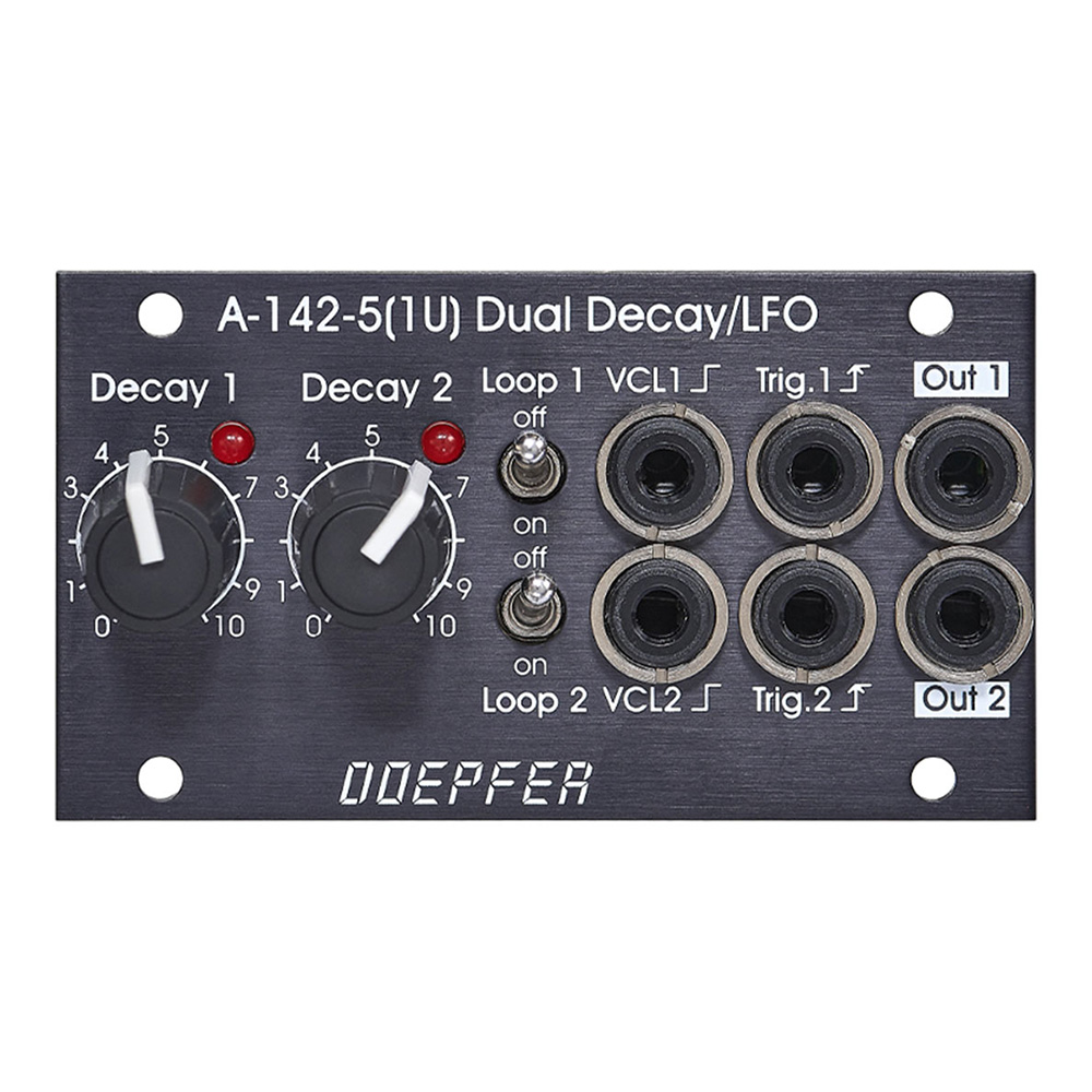 Doepfer <br>A-142-5V (1U) Dual Decay/LFO