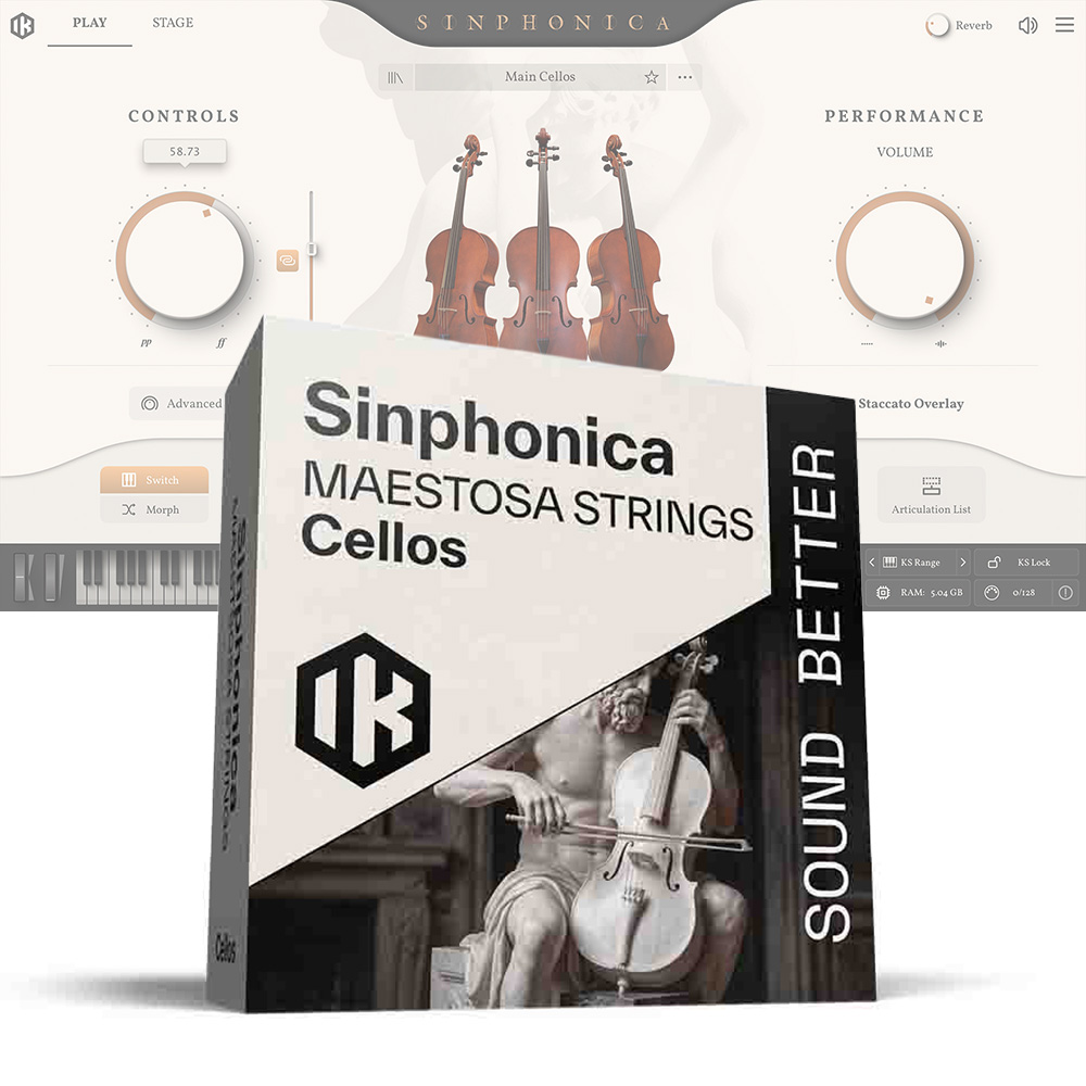 IK Multimedia <br>Sinphonica Maestosa Cellos