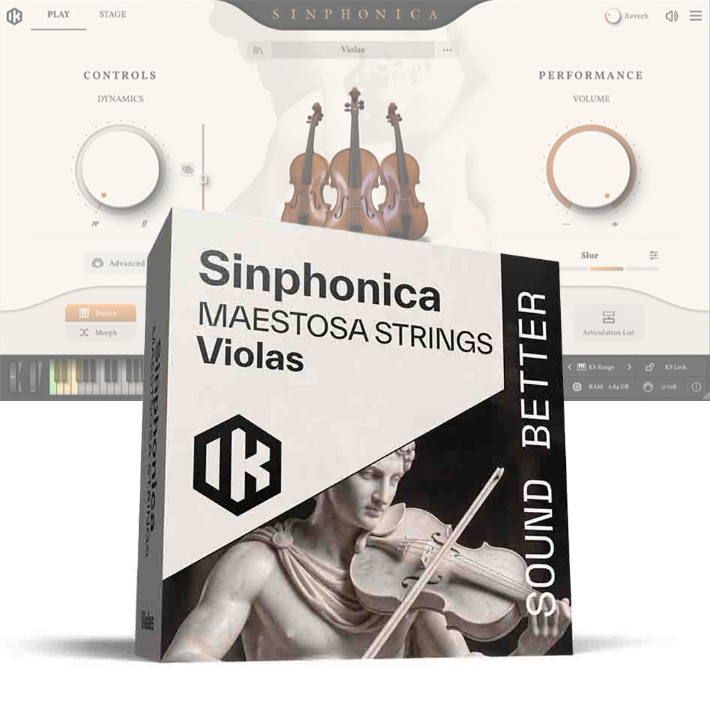 IK Multimedia <br>Sinphonica Maestosa Violas