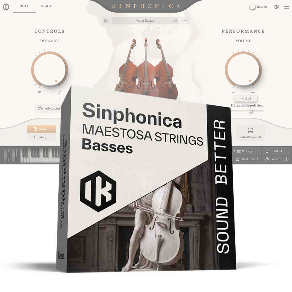 IK Multimedia <br>Sinphonica Maestosa Double Basses