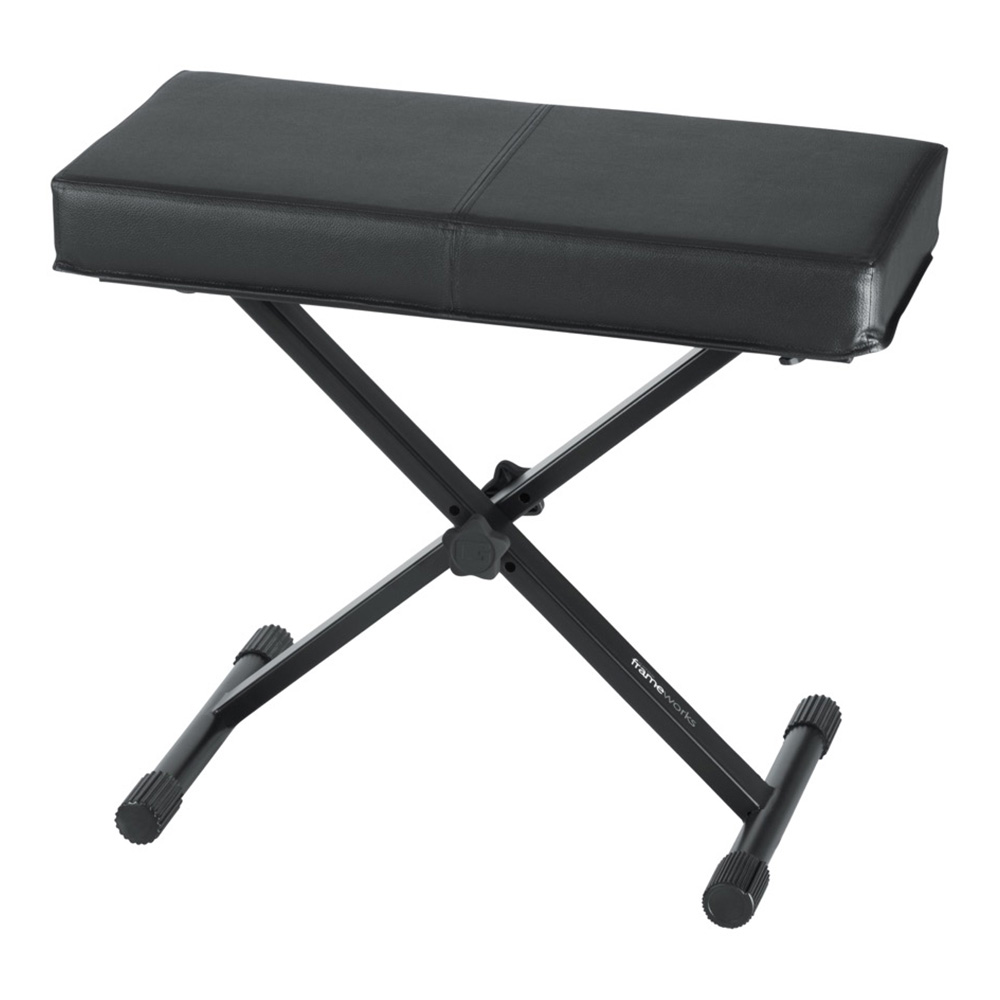 GATOR Frameworks <br>Standard Black Keyboard Bench [GFW-KEY-BNCH-1]
