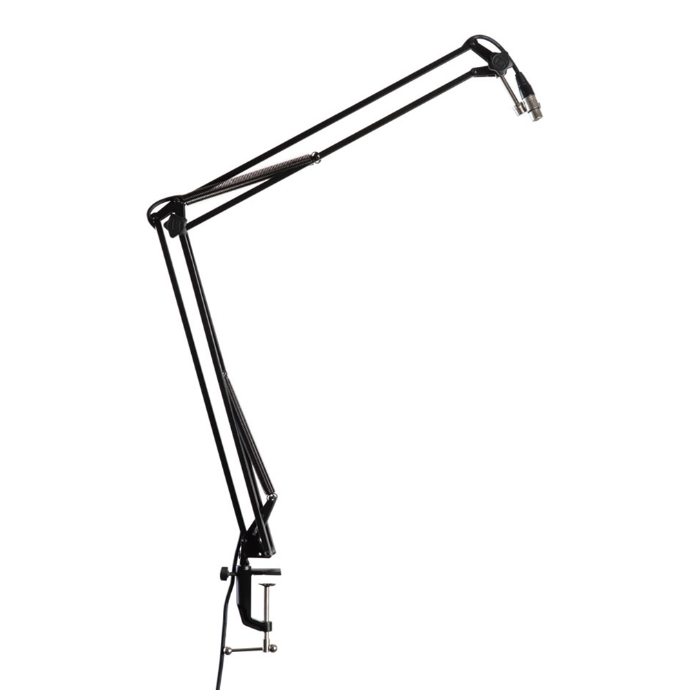GATOR Frameworks <br>Desk-Mounted Broadcast/Podcast Boom Mic Stand [GFWMICBCBM1000]
