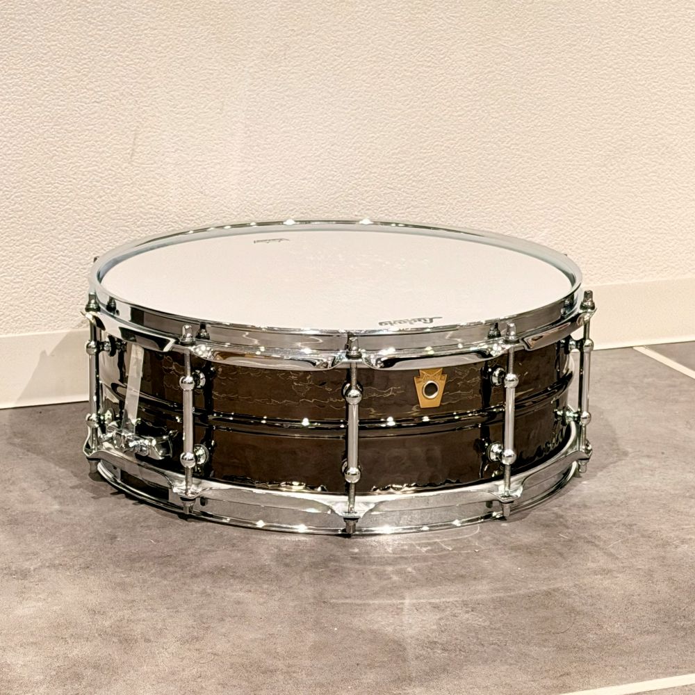 Ludwig <br>LB416KT Black Beauty Tube Lag & Hammerd Shell Snare