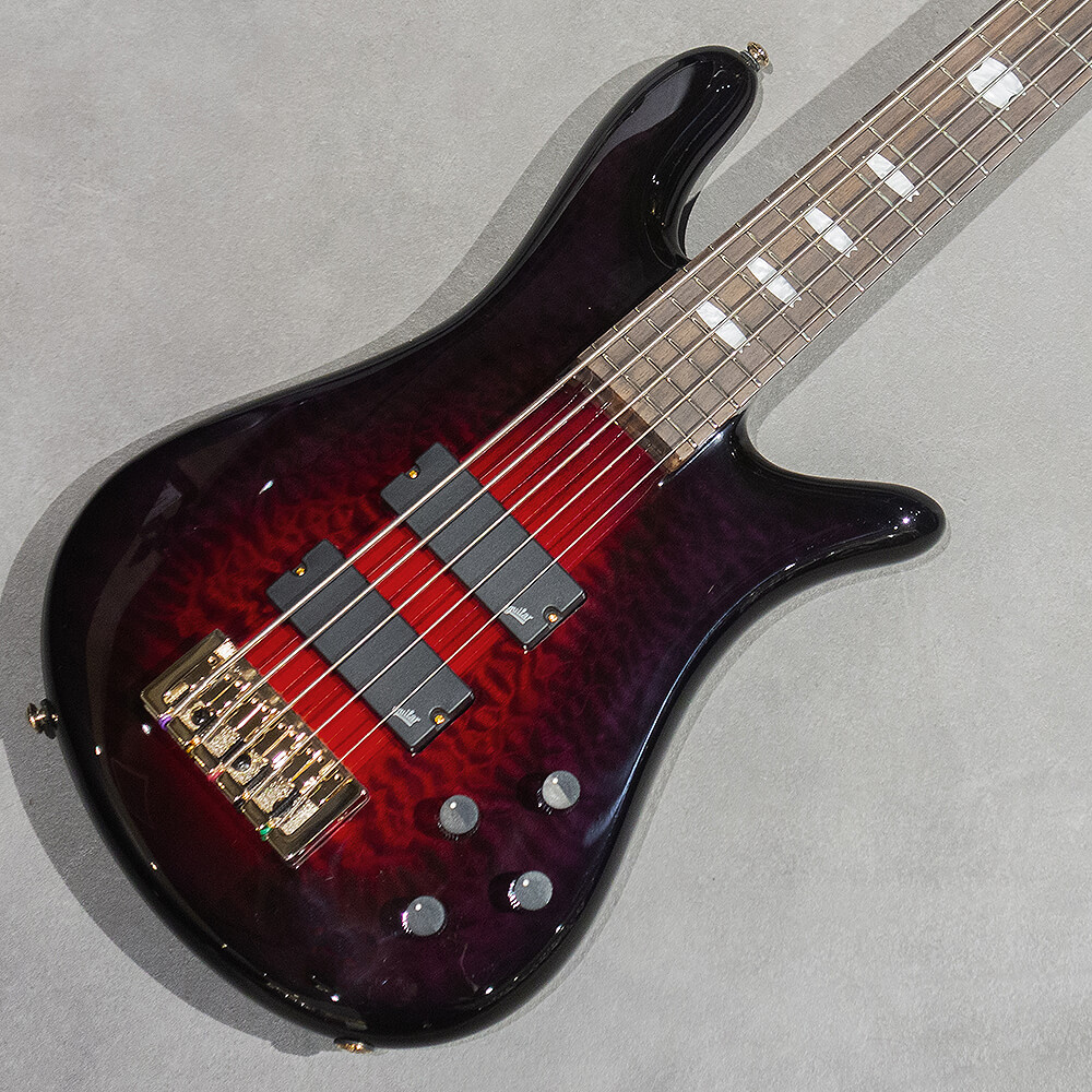 Spector <br>Icon NS-5 Neck-Through Purple Cherry