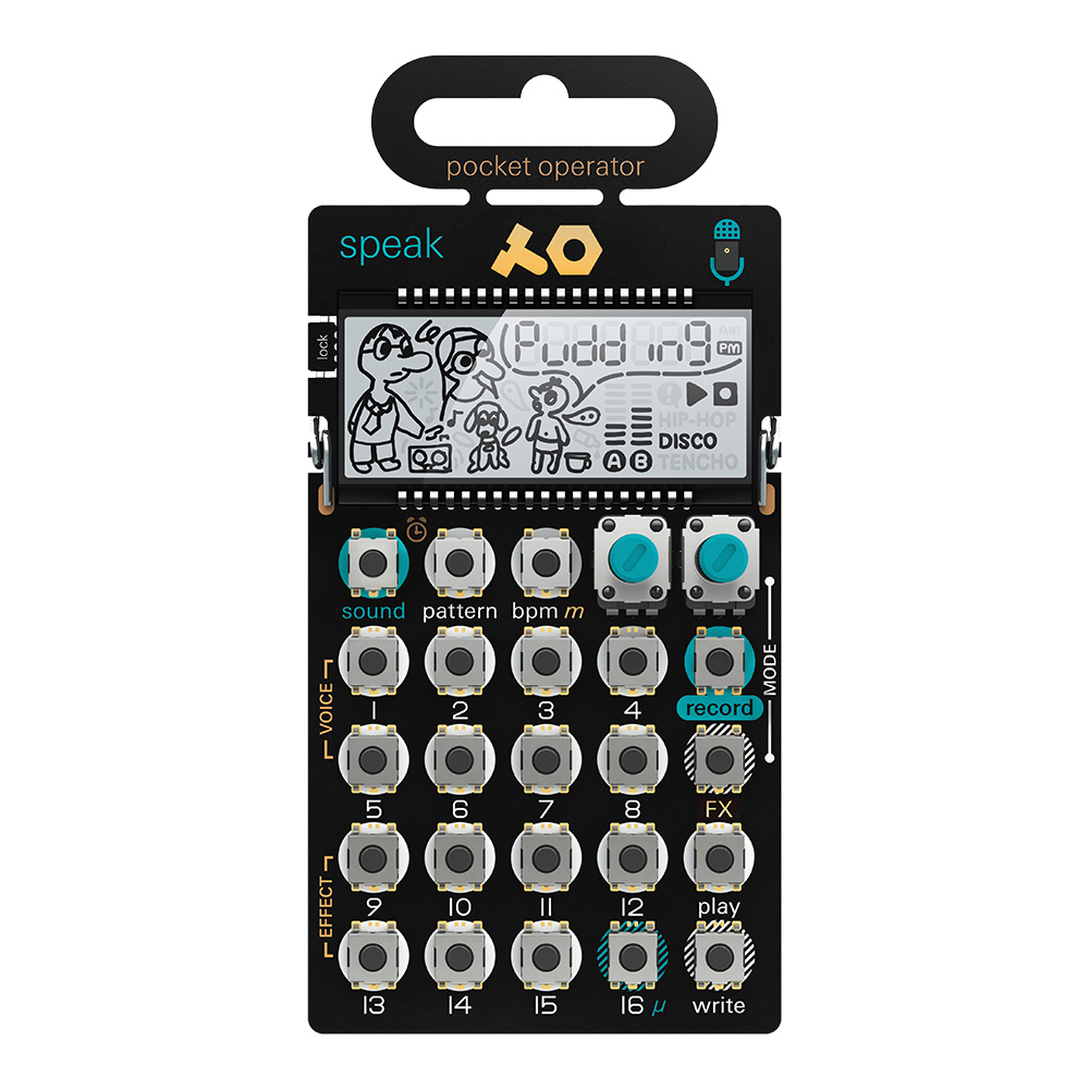 Teenage Engineering <br>PO-35 speak