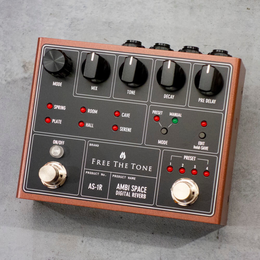 Free The Tone <br>AS-1R/AMBI SPACE DIGITAL REVERB