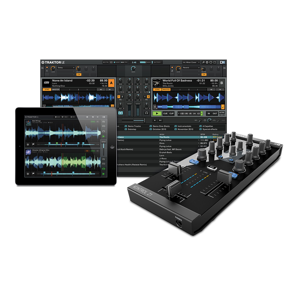 Native Instruments TRAKTOR KONTROL Z1｜ミュージックランドKEY