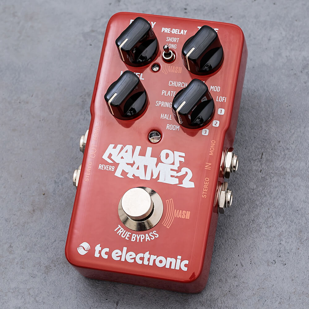 tc electronic<br>HALL OF FAME 2 REVERB