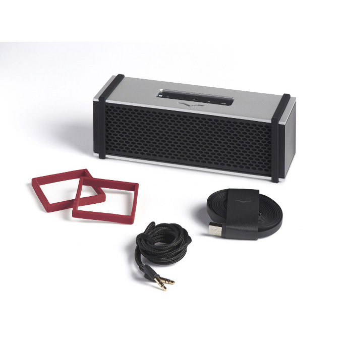 v-moda <br>REMIX Bluetooth Speaker [SILVER]