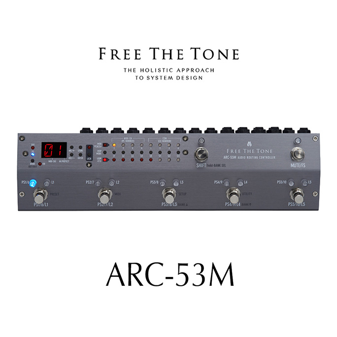 FREE THE TONE ARC-53M スイッチャー BLACK-