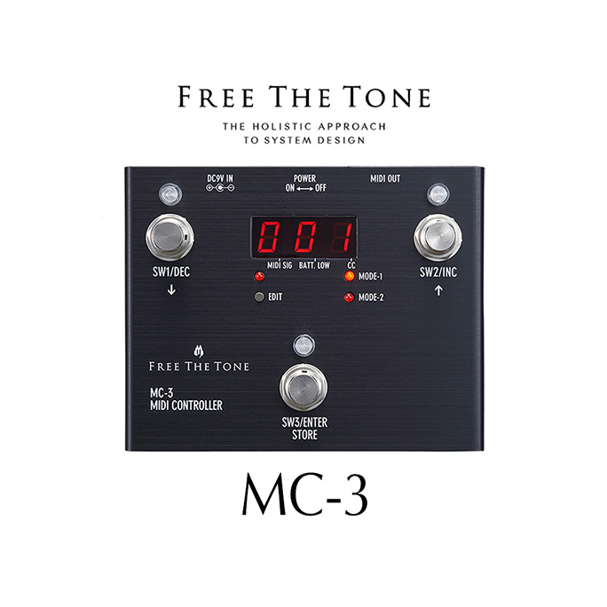 Free The Tone <br>MC-3 MIDI Controller