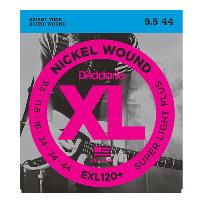 D'Addario <br>EXL120+ XL Nickel Round Wound Super Light Plus 095-44