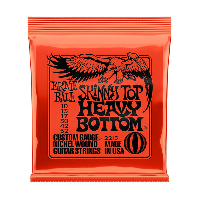 ERNIE BALL <br>SKINNY TOP HEAVY BOTTOM SLINKY NICKEL WOUND 10-52