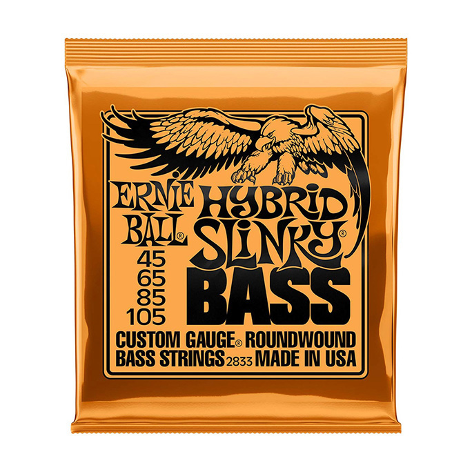 ERNIE BALL <br>HYBRID SLINKY NICKEL WOUND 45-105