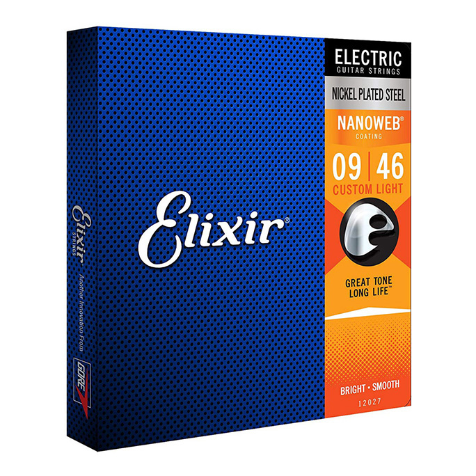 Elixir <br>NANOWEB #12027 Custom Light 09-46