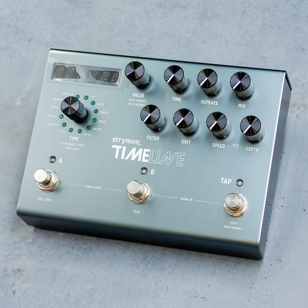 strymon <br>TIMELINE [Delay unit with MIDI Preset]