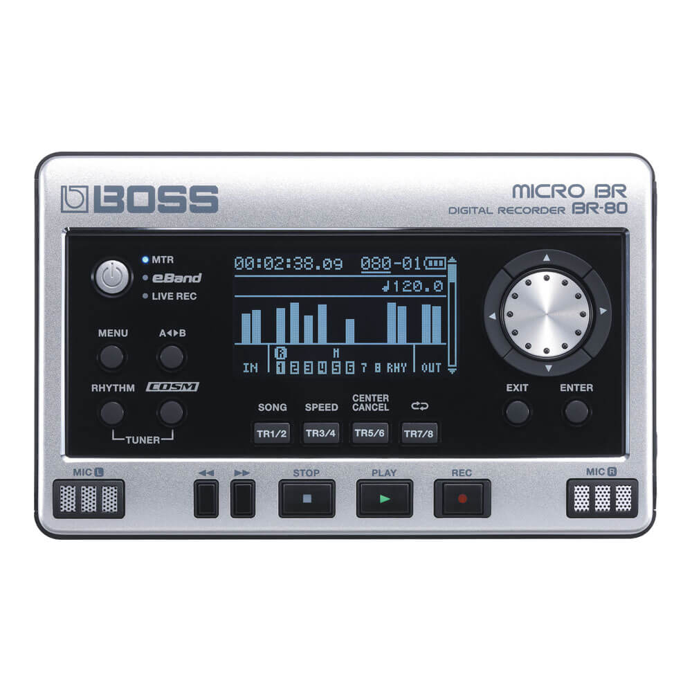 BOSS <br>BR-80 MICRO BR Digital Recorder