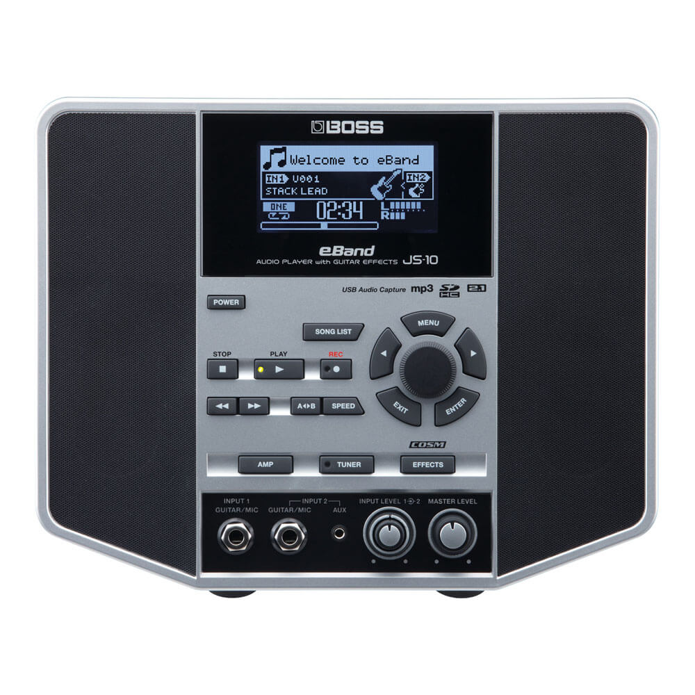 BOSS <br>JS-10 eBand AUDIO PLAYER with GUITAR EFFECTS