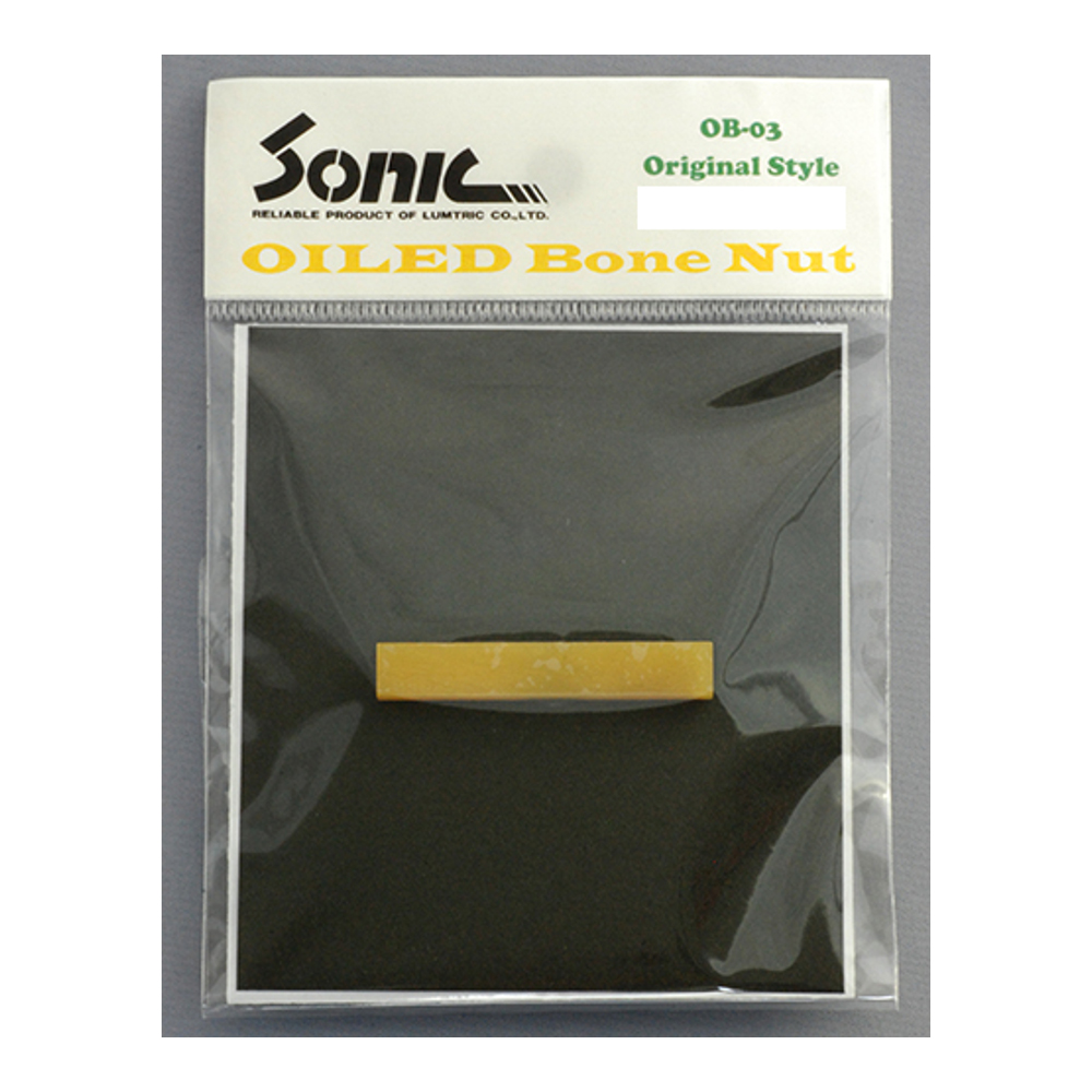 Sonic <br>OILED BONE NUT CUSTOM STYLE <br>OB-03 44~3.5~7mm