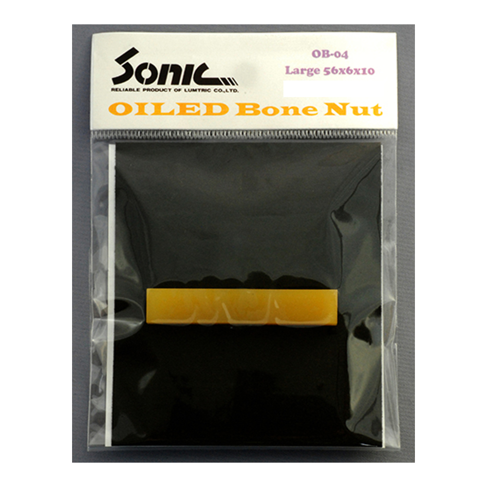 Sonic <br>OILED BONE NUT LARGE SIZE <br>OB-04 56~10~6mm