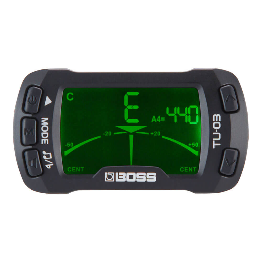 BOSS <br>TU-03 Clip-On Tuner & Metronome