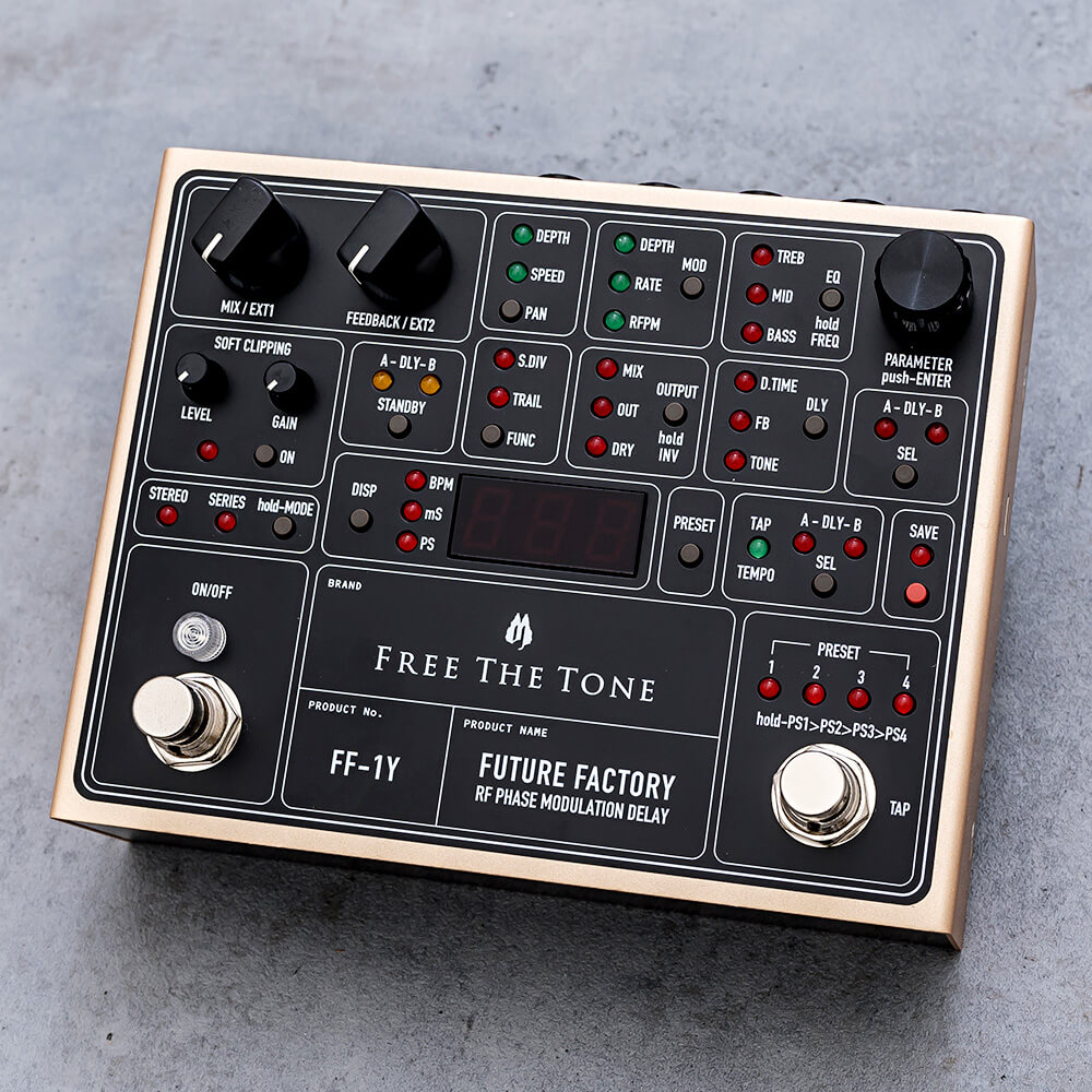 Free The Tone <br>FUTURE FACTORY / FF-1Y  [RF PHASE MODULATION DELAY]