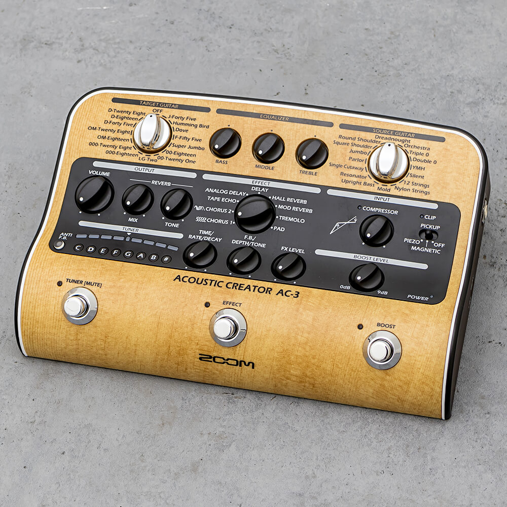 ZOOM <br>AC-3 Acoustic Creator