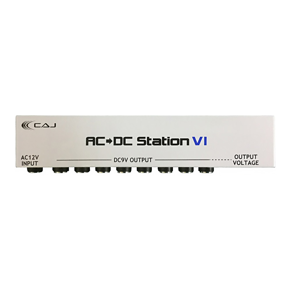 Custom Audio Japan Caj Ac Dc Station Vi パワーサプライ コンパクトタイプ ミュージックランドkey