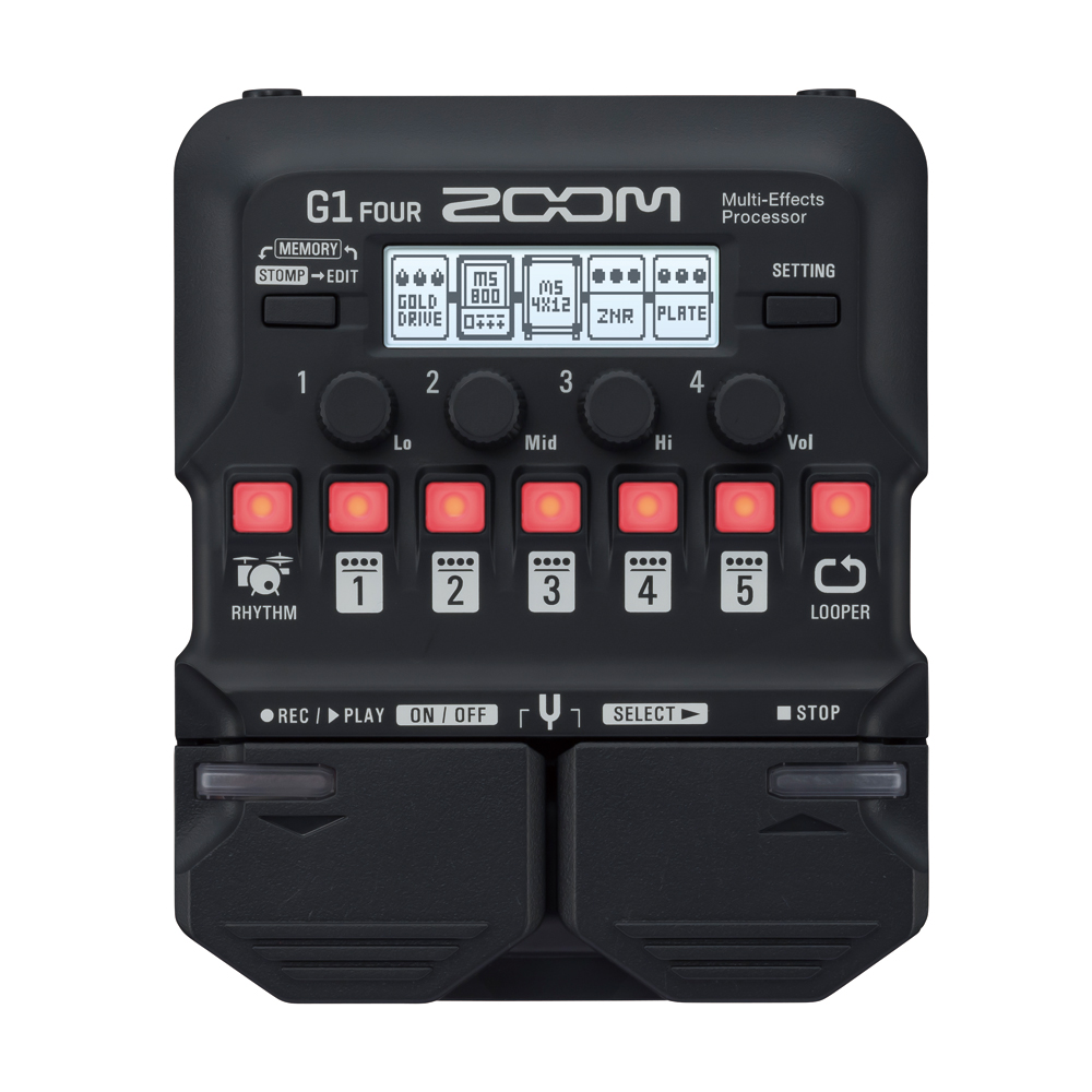 ZOOM G1 FOUR Guitar Multi-Effects Processor｜ミュージックランドKEY