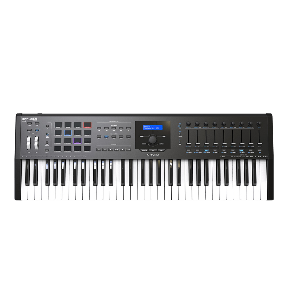 Arturia <br>KeyLab 61 MKII Black