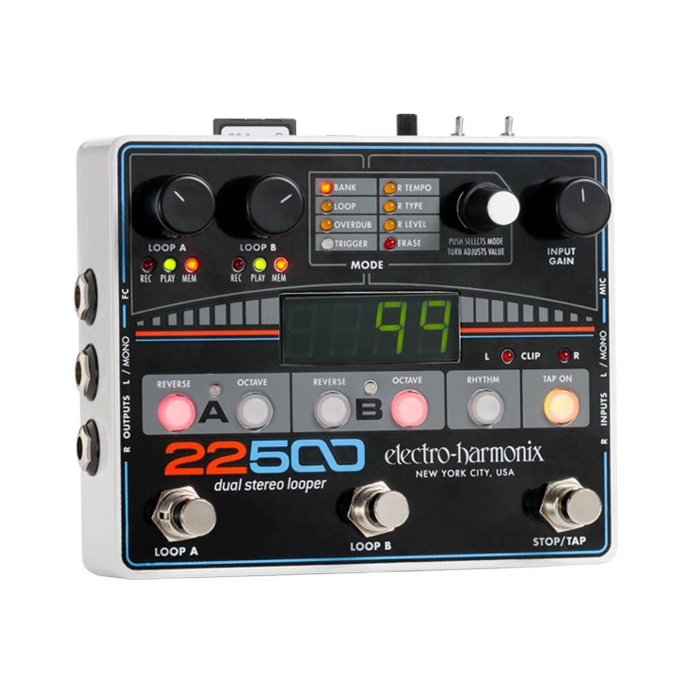 electro-harmonix <br>22500 | Dual Stereo Looper