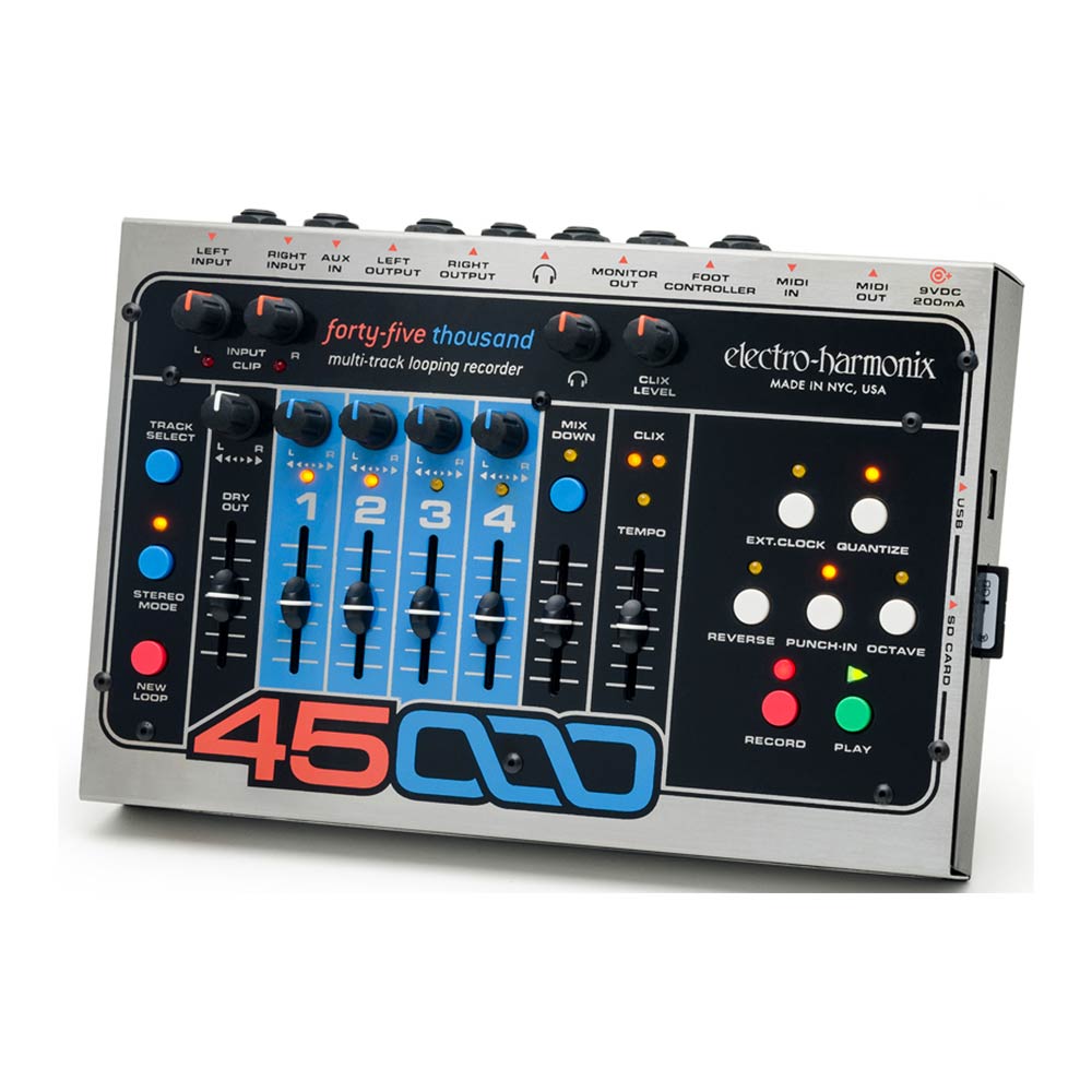 electro-harmonix <br>45000 | Multi-Track Looping Recorder