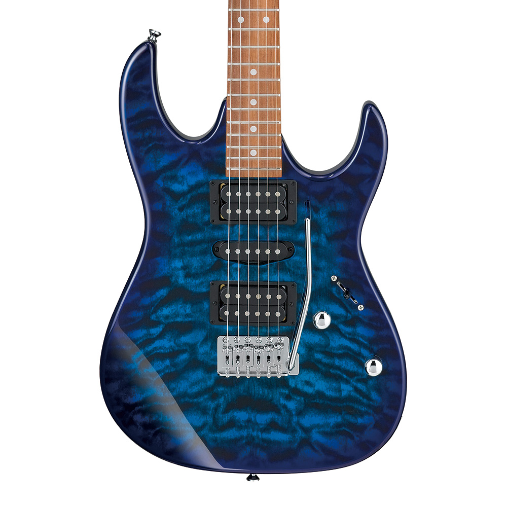 Ibanez <br>Gio GRX70QA-TBB (Transparent Blue Burst)