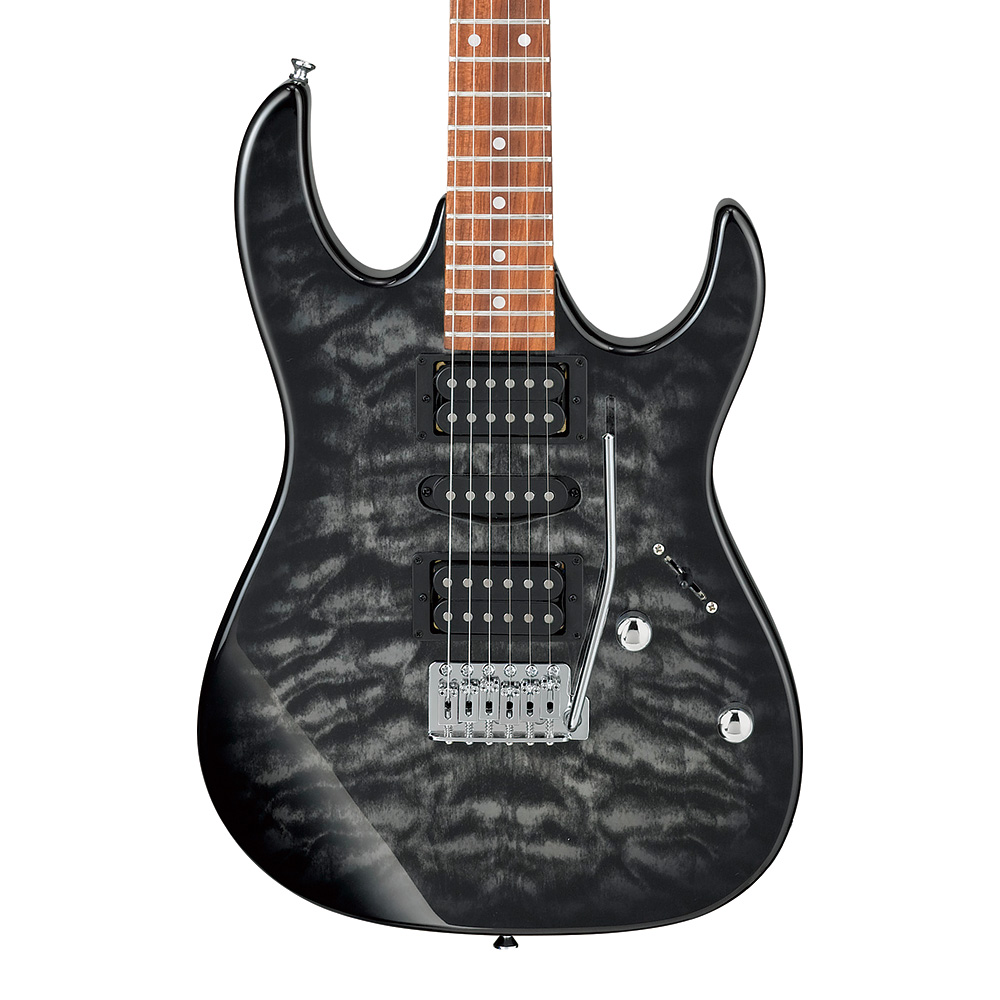 Ibanez <br>Gio GRX70QA-TKS (Transparent Black Sunburst)