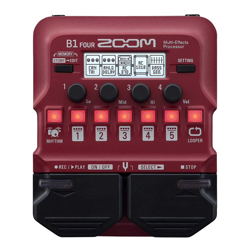 ZOOM <br>B1 FOUR Bass Multi-Effects Processor