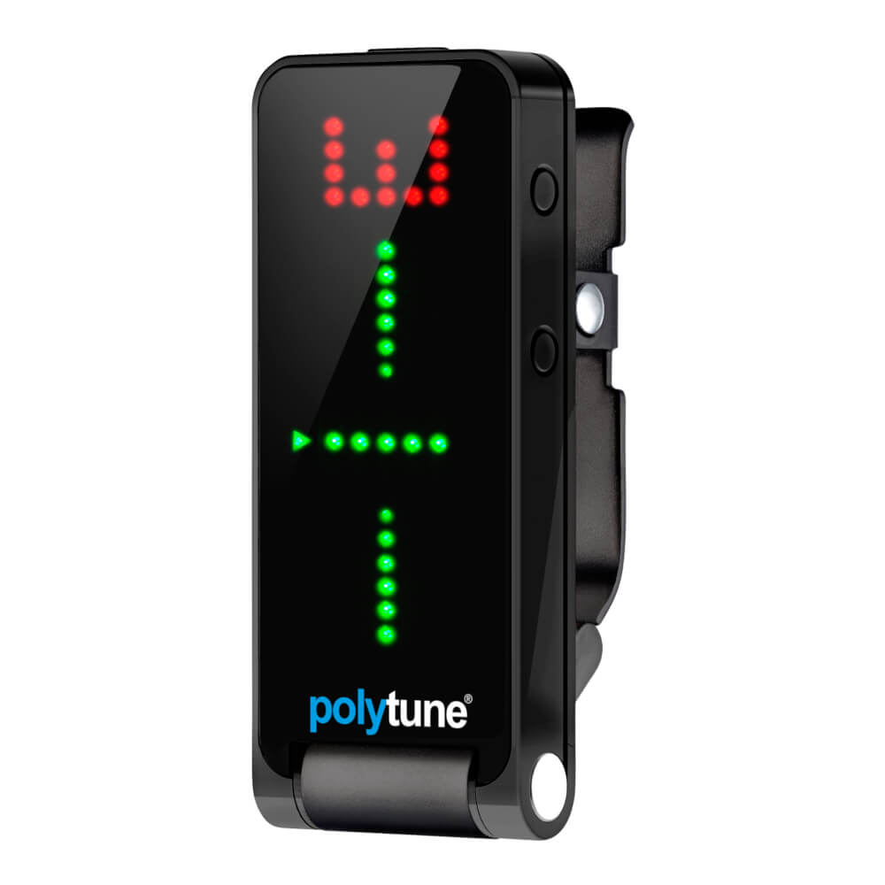 tc electronic <br>POLYTUNE CLIP BLACK