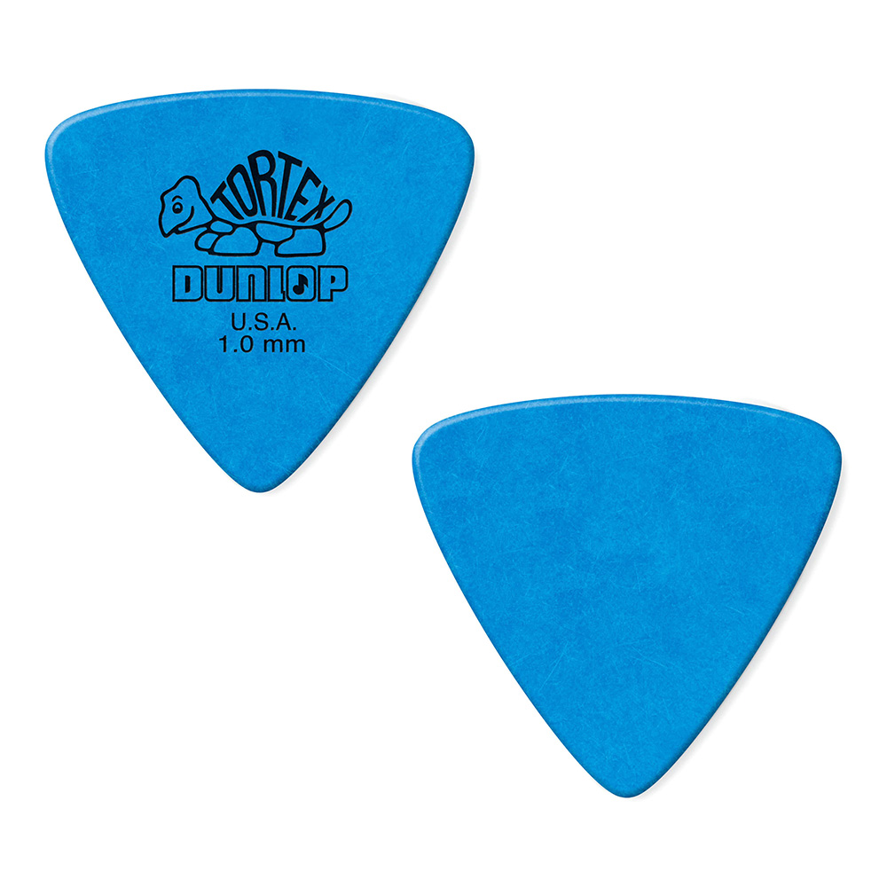 Jim Dunlop <br>413 Tortex Triangle 1.0mm - Blue 12Zbg